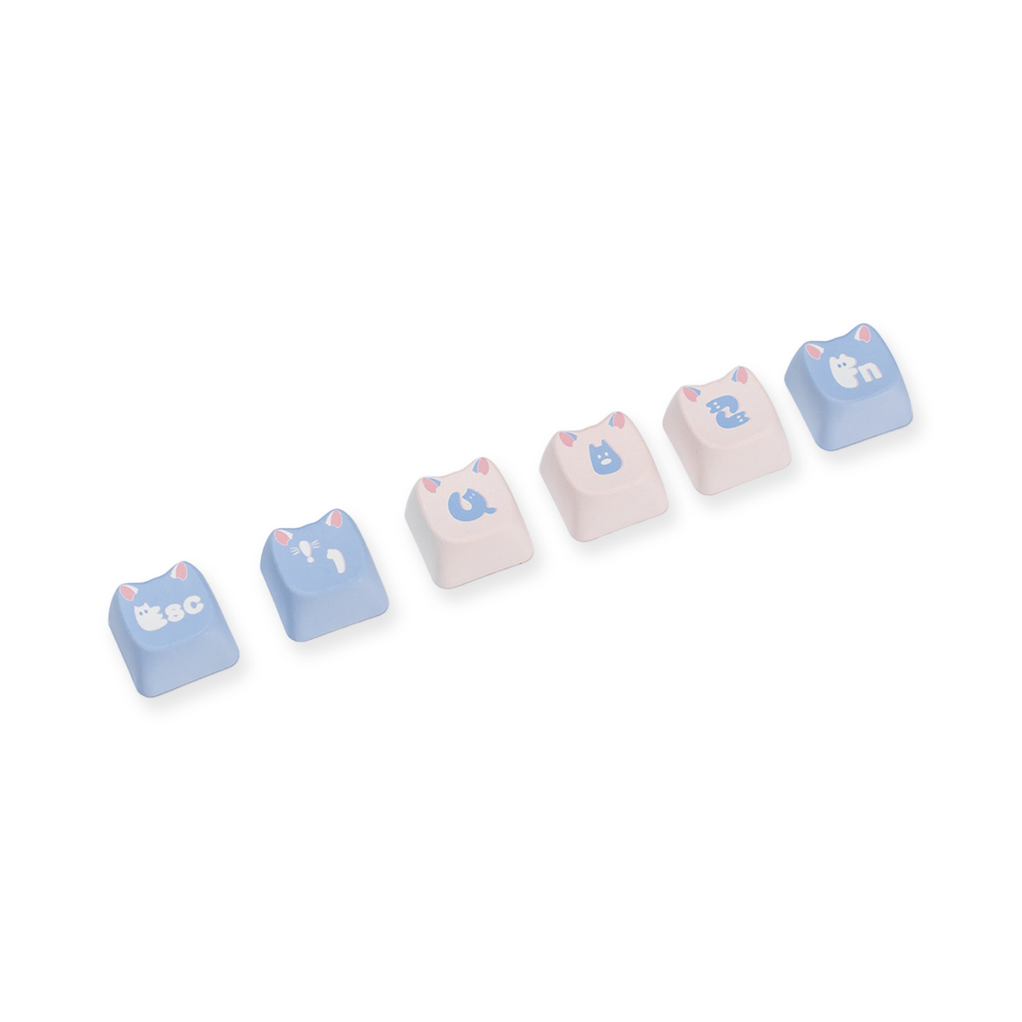 KiiBOOM Purrfect Paws Keycaps