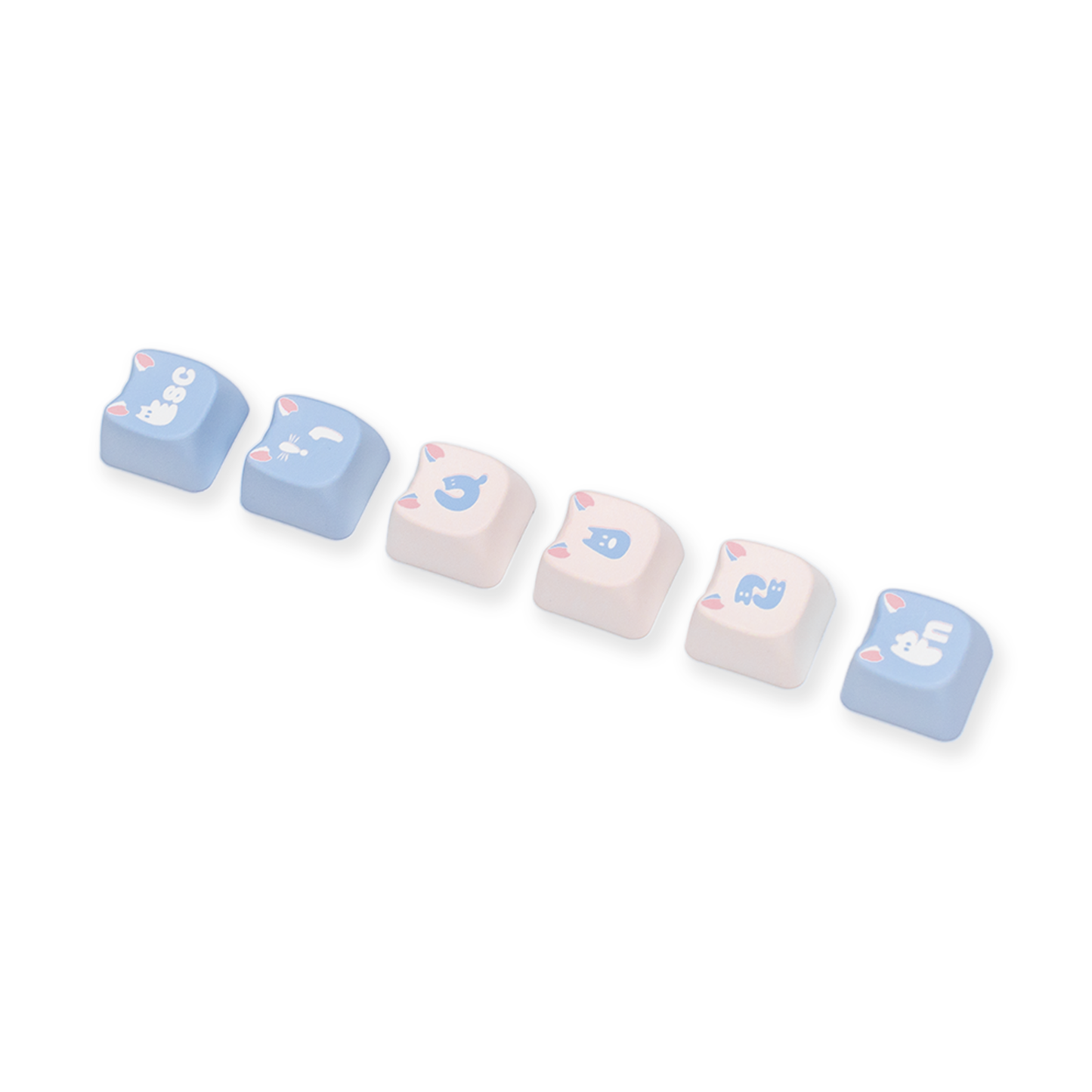 KiiBOOM Purrfect Paws Keycaps