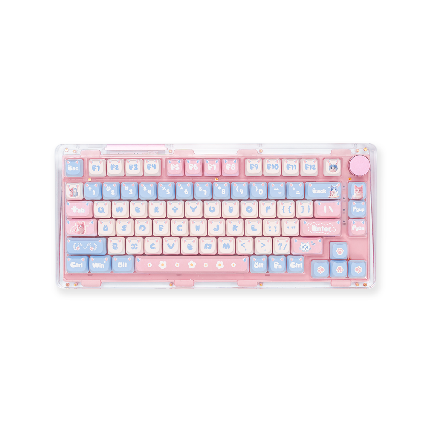 KiiBOOM Purrfect Paws Keycaps