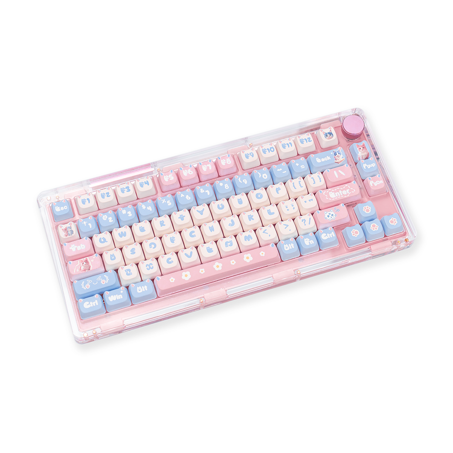 KiiBOOM Purrfect Paws Keycaps