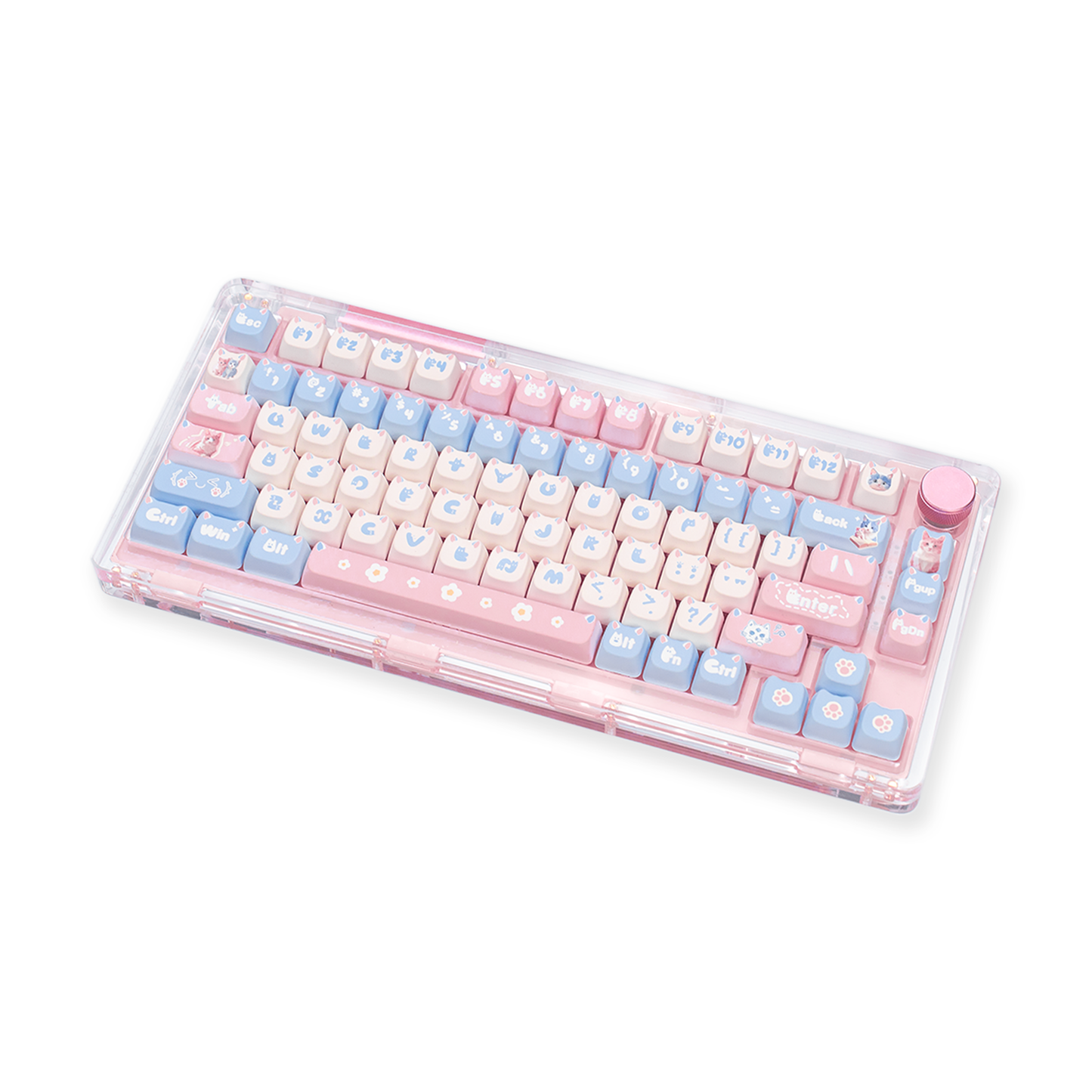 KiiBOOM Purrfect Paws Keycaps