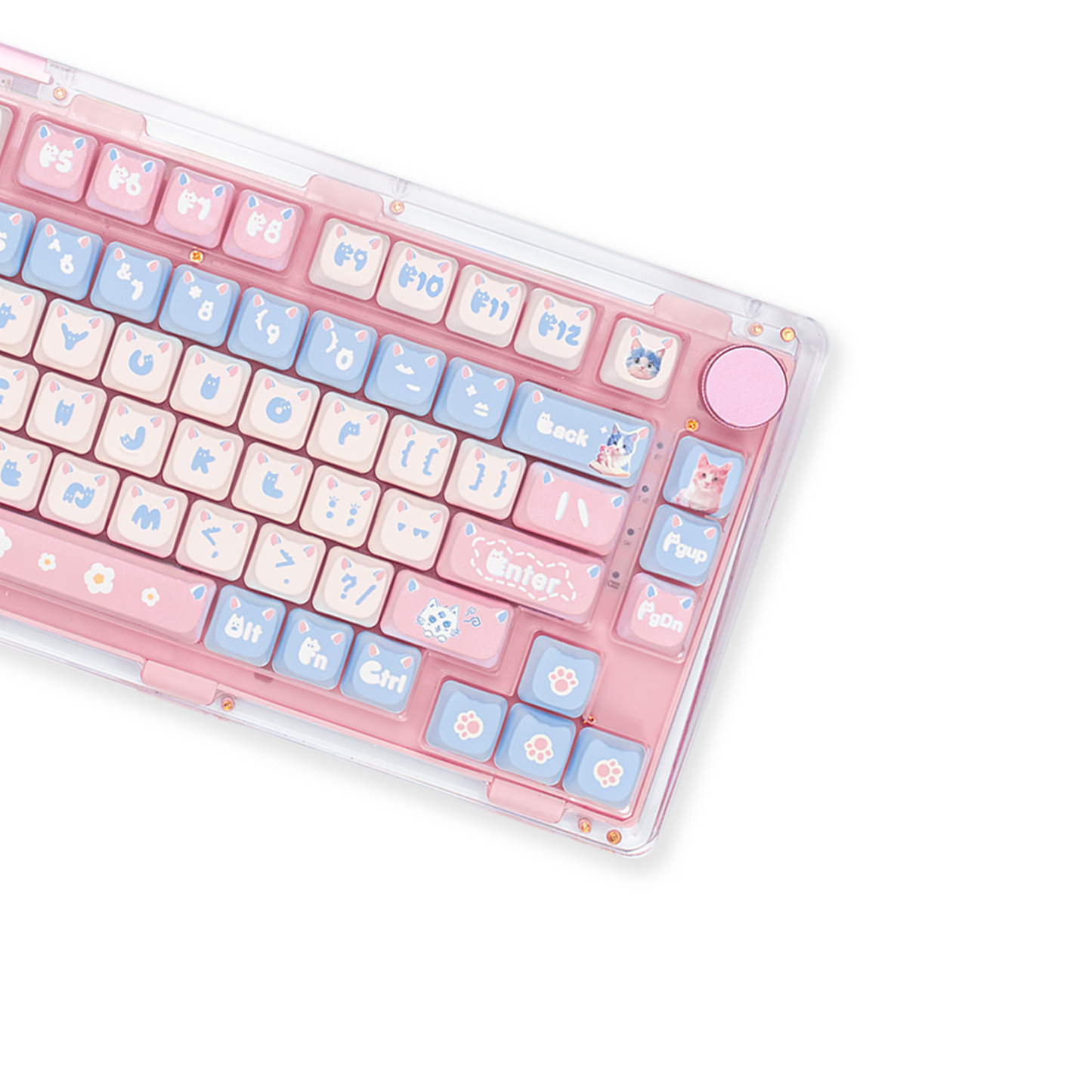 KiiBOOM Purrfect Paws Keycaps