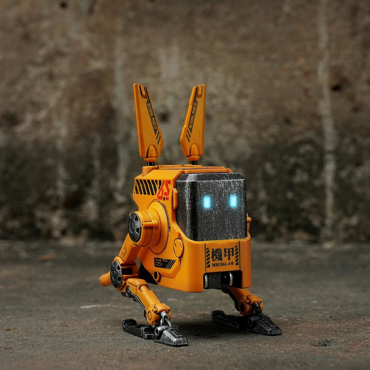 Alpha65 GaN 65W Wall Charger - War Damaged Yellow
