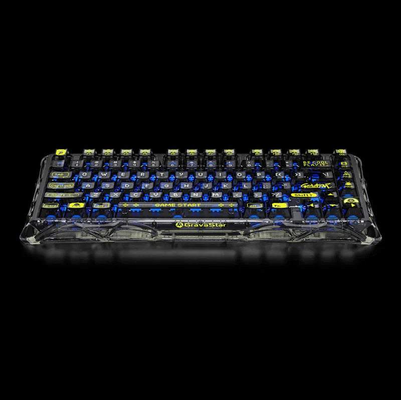 GravaStar Core Flex Gaming Set - Transparent Black
