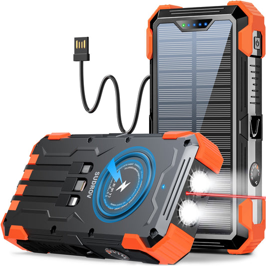 PN-W33A Solar Power Bank 42,800mAh