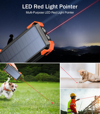 PN-W33A Solar Power Bank 42,800mAh