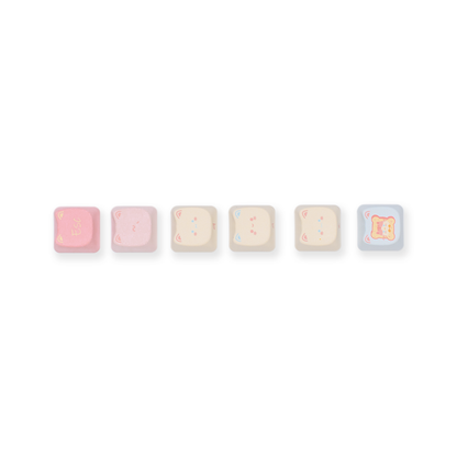 KiiBOOM Cat Paradise Keycaps