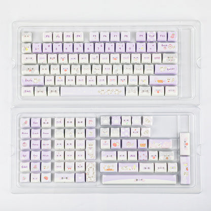 KiiBOOM x Maorbeng Raccoon Dynasty Keycap Set