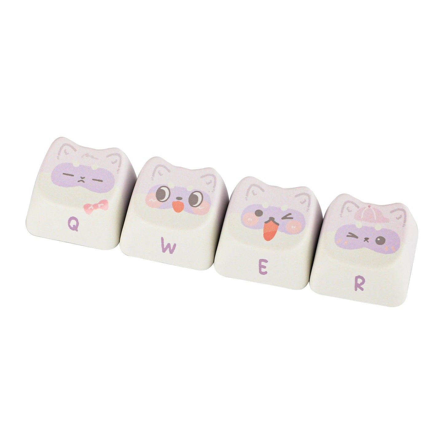 KiiBOOM x Maorbeng Raccoon Dynasty Keycap Set