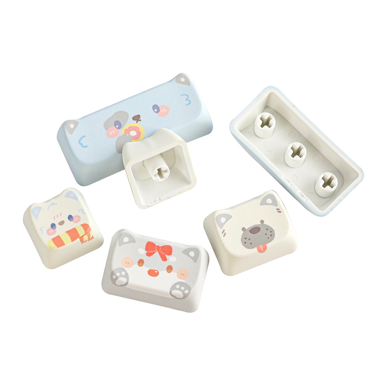 KiiBOOM × Maorbeng WoofWoof Squad Keycap Set