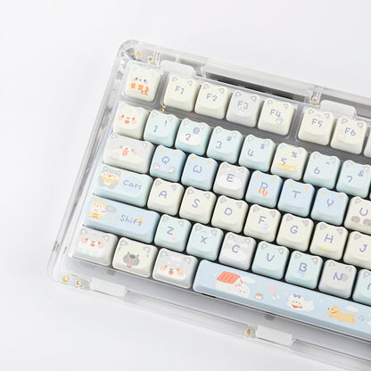 KiiBOOM × Maorbeng WoofWoof Squad Keycap Set