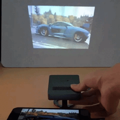 1080P Mini Laser Projector with Autofocus