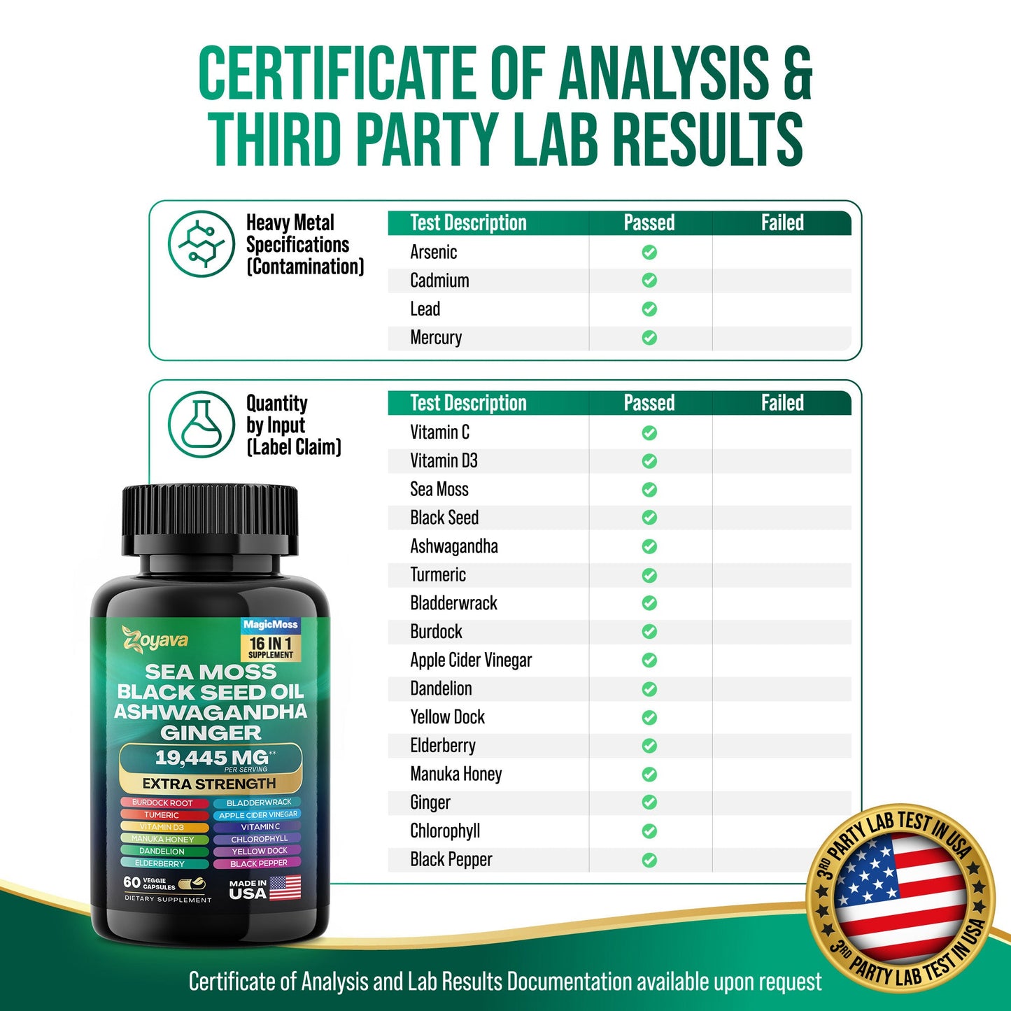 Dynamic Vitality Boost Duo: Sea Moss & Shilajit