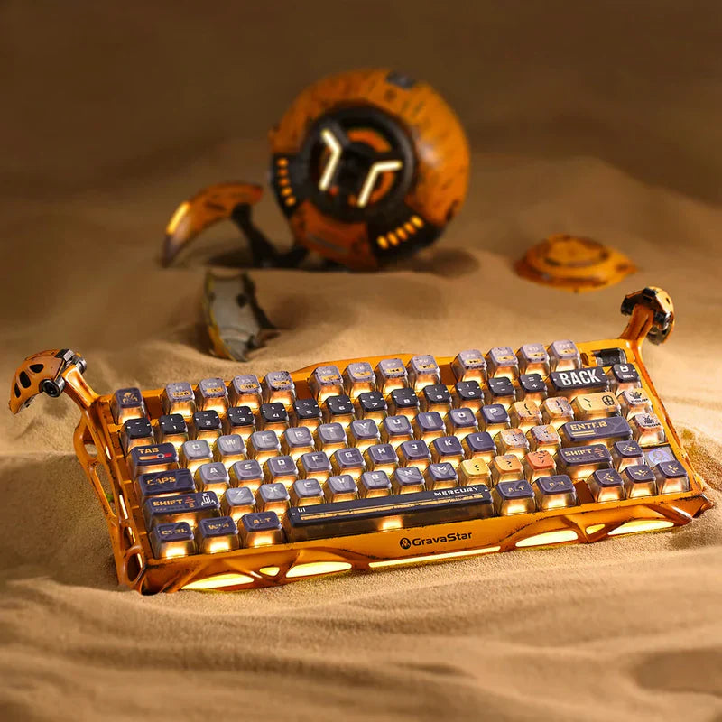 Handcrafted Gaming Set - Battle-Worn Yellow