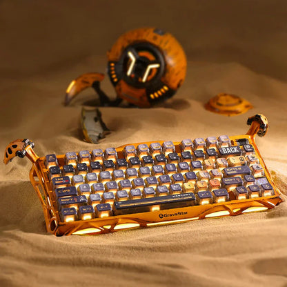 Handcrafted Gaming Set - Battle-Worn Yellow