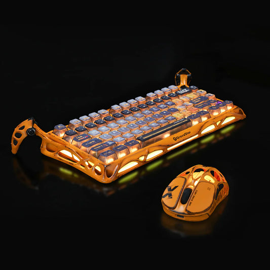 Handcrafted Gaming Set - Battle-Worn Yellow