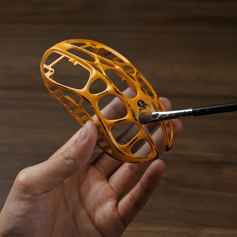 Handcrafted Gaming Set - Battle-Worn Yellow