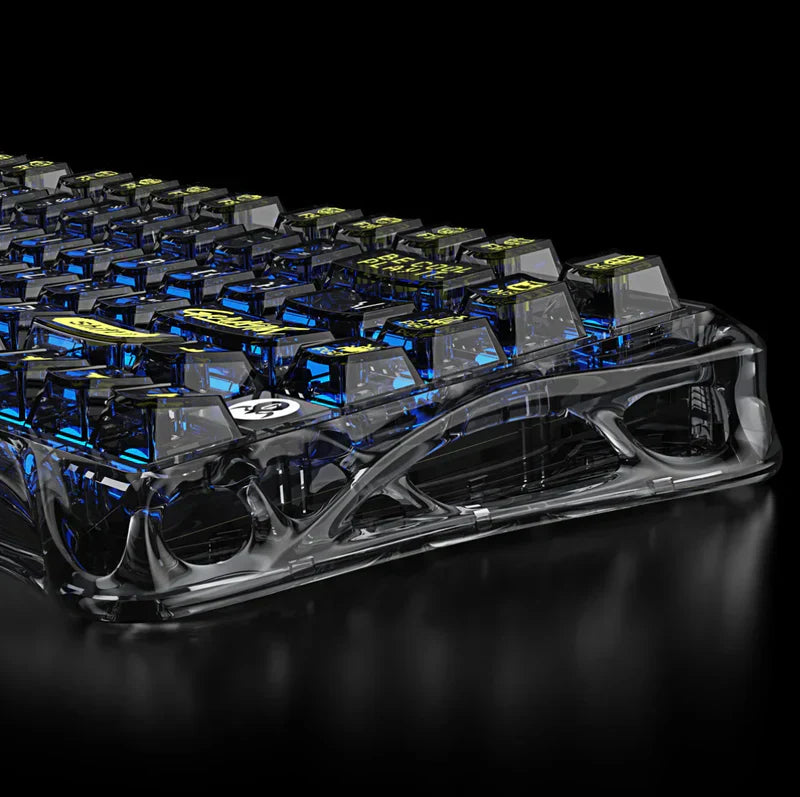 GravaStar Core Flex Gaming Set - Transparent Black
