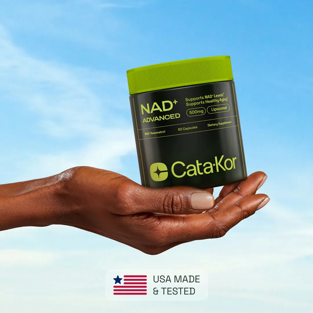 Cata-Kor NAD+ Advanced – NAD Supplement with Resveratrol