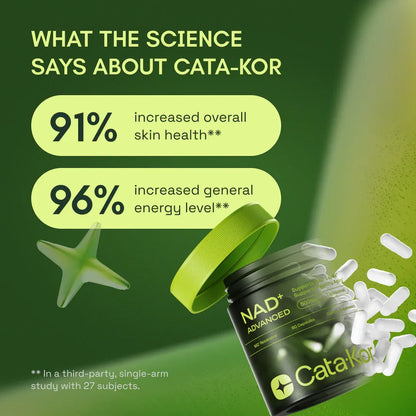 Cata-Kor NAD+ Advanced – NAD Supplement with Resveratrol