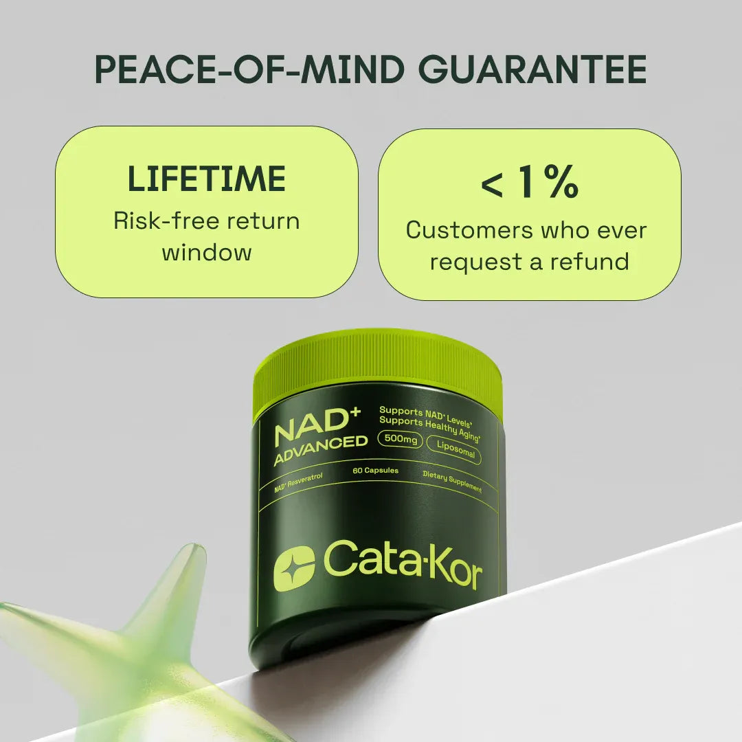 Cata-Kor NAD+ Advanced – NAD Supplement with Resveratrol