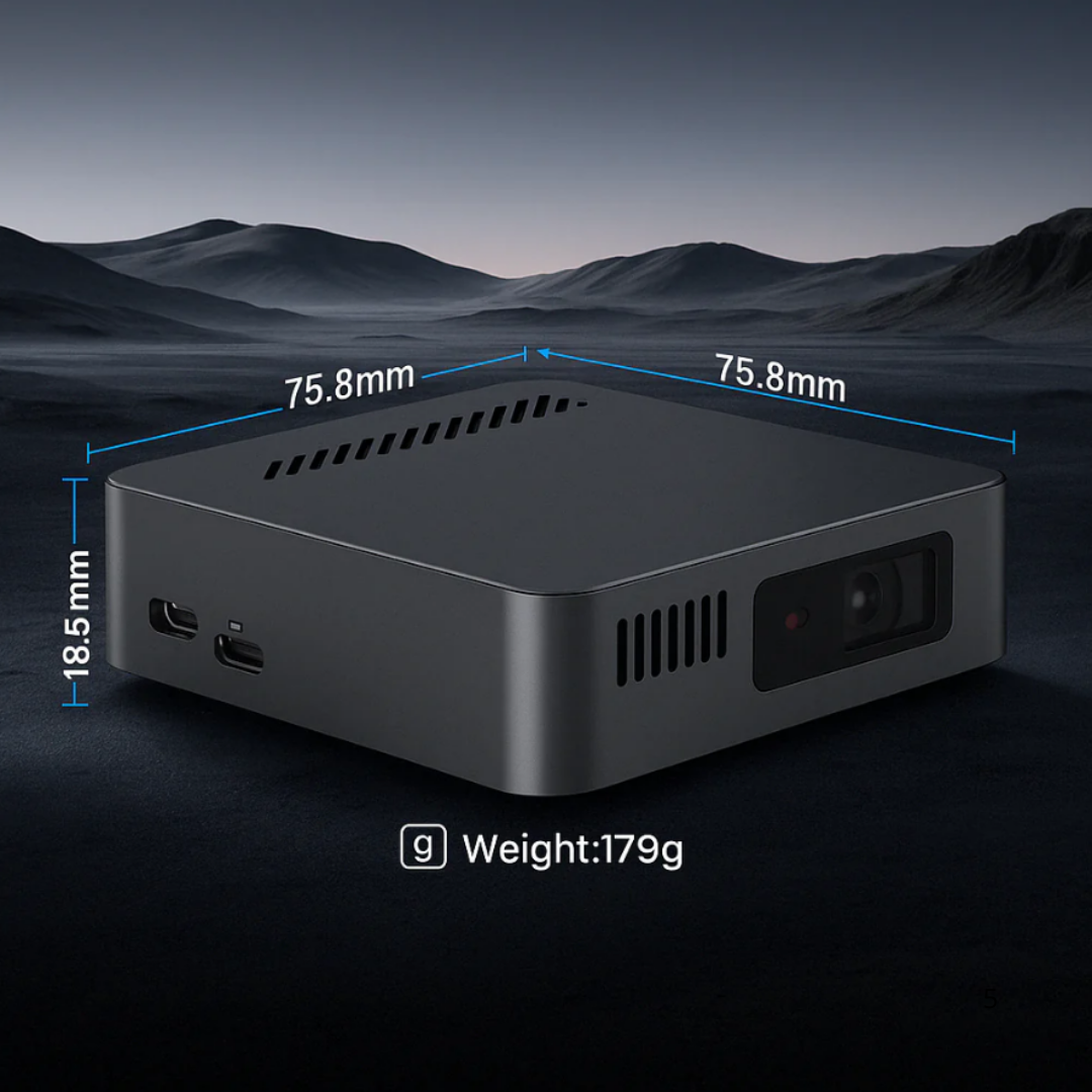 1080P Mini Laser Projector with Autofocus