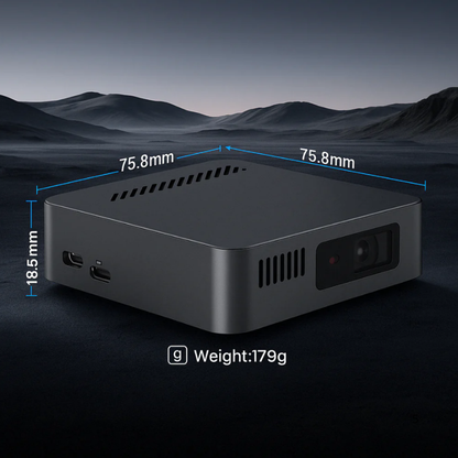 1080P Mini Laser Projector with Autofocus